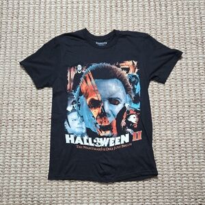 Halloween II Horror Movie Small Tee Shirt The Nightmare Has Only Just Begun Top